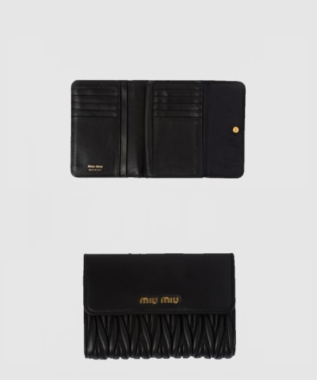 [MIUMIU-미우미우]소프트 양가죽 머니클립 5ML225