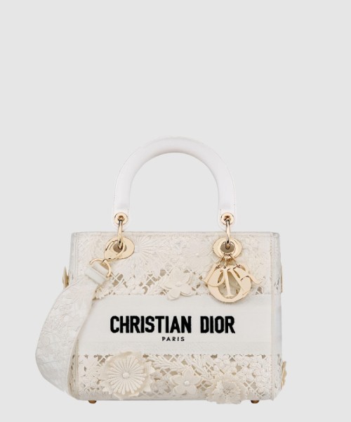 [DIOR-디올]레이디백 램스킨 미듐 M0565