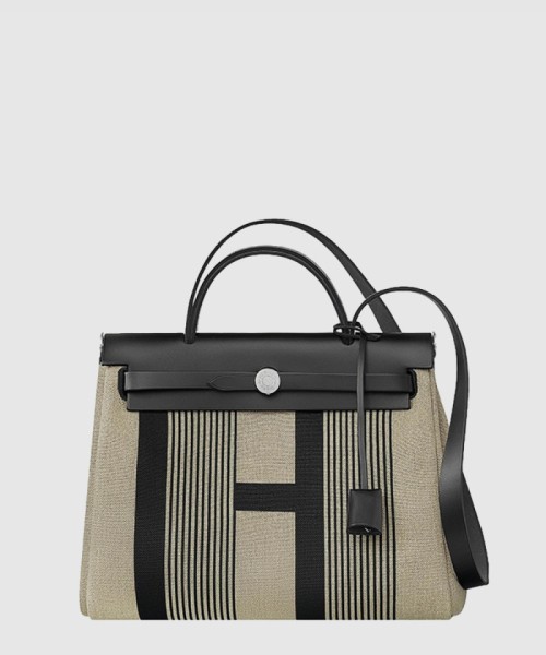 [HERMES-에르메스]캔버스 토트 크로스백
