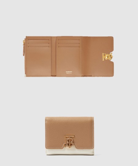 [BURBERRY-버버리]그레이니 레더 TB 컴팩트 지갑가격 80596231