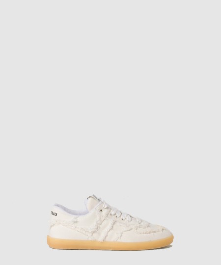 [MIUMIU-미우미우]데님 스니커즈 5E325E