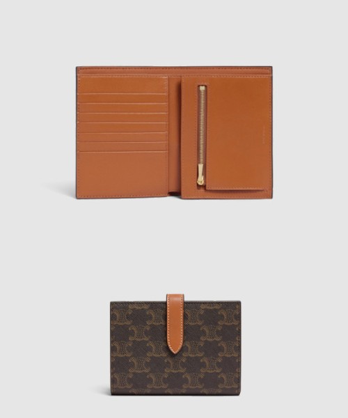 [CELINE-셀린느]스트랩 미디엄 반지갑 10B642