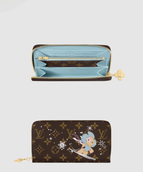 [LOUIS VUITTON-루이비통]지피 지갑 캐릭터 M12223