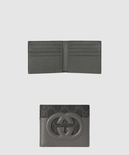 [GUCCI-구찌]컷아웃 인터로킹 G 반지갑 701420