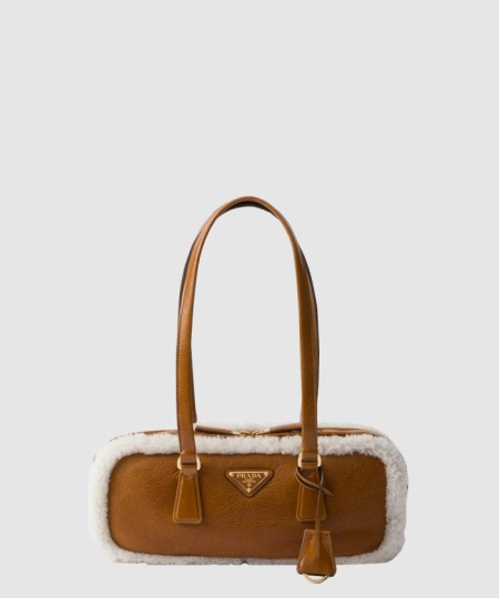 [PRADA-프라다]미디엄 시어링 투 핸들백 1BB124