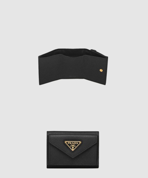 [PRADA-프라다]스몰 사피아노 가죽 지갑 1MH021