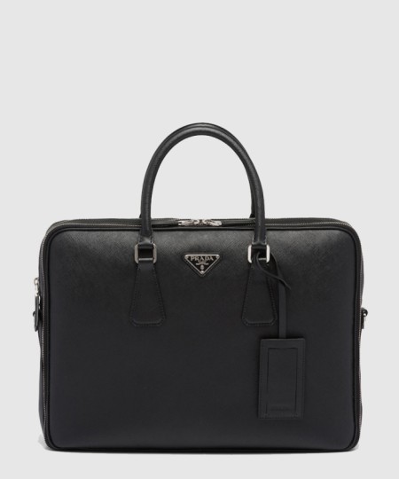 [PRADA-프라다]사피아노 가죽 브리프케이스 2VE022