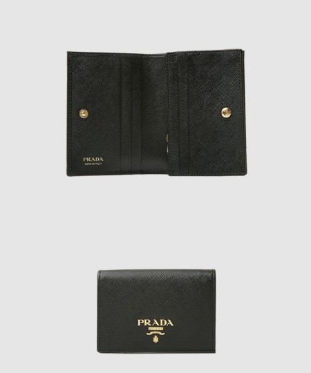 [PRADA-프라다]가죽 반지갑 1MV021