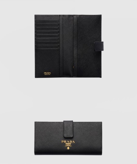 [PRADA-프라다]사피아노 및 가죽 장지갑 1MV025