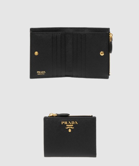 [PRADA-프라다]사피아노 가죽 반지갑 1ML050