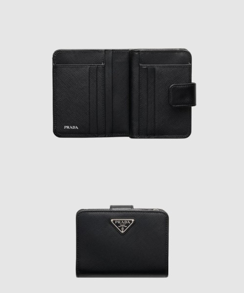 [PRADA-프라다]지퍼 반지갑 1ML018