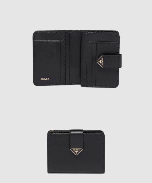 [PRADA-프라다]지퍼 반지갑 1ML018