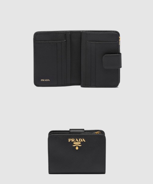 [PRADA-프라다]지퍼 반지갑 1ML018