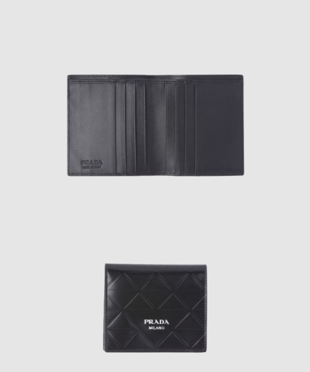 [PRADA-프라다]사피아노 및 가죽 지갑 2MO004