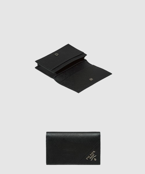 [PRADA-프라다]사피아노 가죽 카드 홀더 1MC122