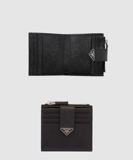 [PRADA-프라다]사피아노 및 가죽 카드 홀더 2MC066