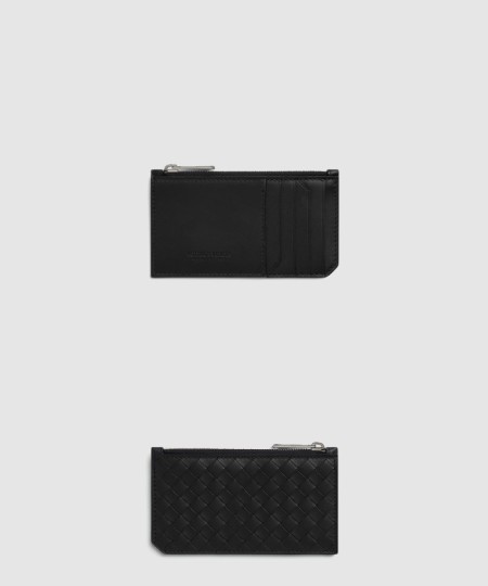 [BOTTEGA-보테가베네타]인트레치아토 피콜로 지퍼 카드 케이스 805827