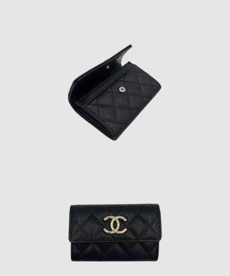 [CHANEL-샤넬] 24SS 캐비어 카드홀더 AP3978