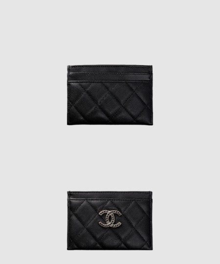 [CHANEL-샤넬]퀼팅 엠보 지갑 AP3401