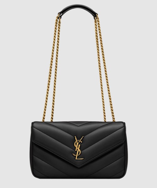 [SAINT LAURENT-생로랑]MATELASSÉ 램스킨 소재의 LOULOU 스몰백 801437