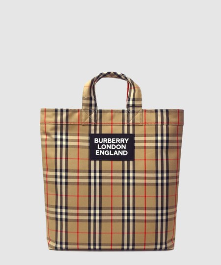 [BURBERRY-버버리]체크 핸드백 8017740