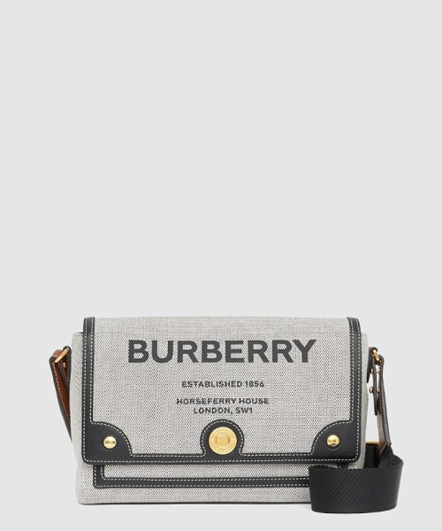 [BURBERRY-버버리]호스페리 캔버스 크로스백 80398631