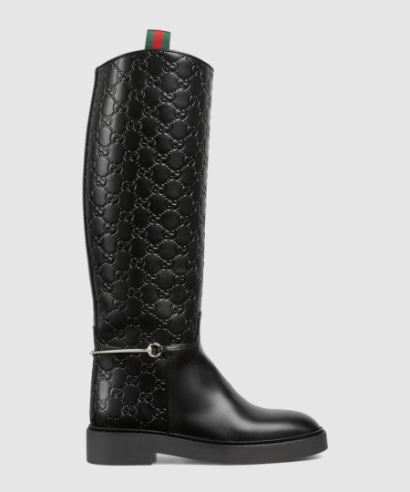 [GUCCI-구찌]슬림 홀스빗 부츠 806391