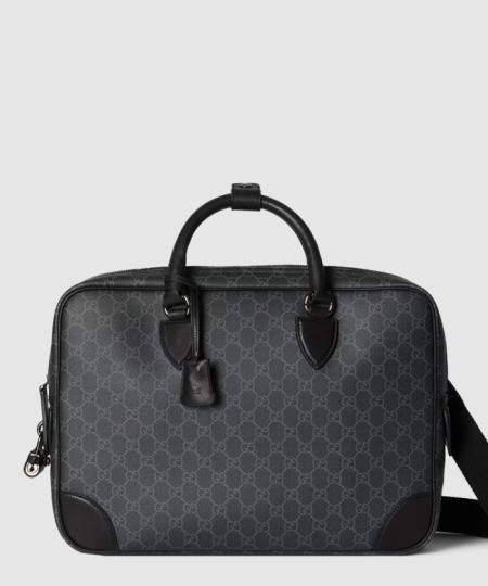 [GUCCI-구찌]GG 엠블럼 미디엄 브리프케이스 821149