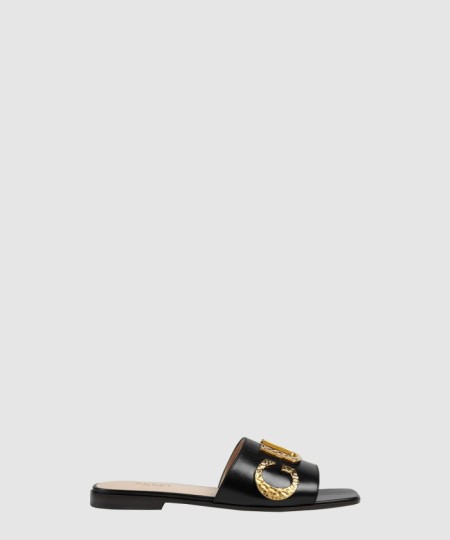 [GUCCI-구찌]레터링 로고 슬리퍼 694858