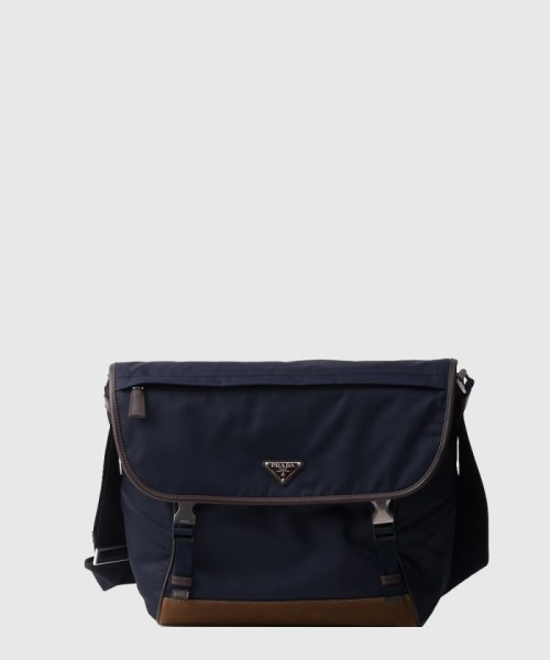 [PRADA-프라다]리나일론 및 사피아노 가죽 숄더백 2VD052
