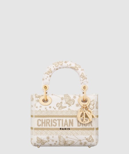[DIOR-디올]레이디백 새틴 미니 M0500