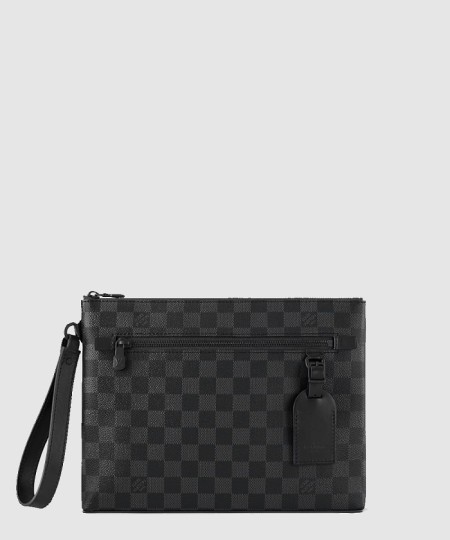 [LOUIS VUITTON-루이비통]그라파이트 캔버스 파우치 N40505