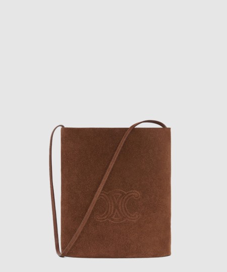 [CELINE-셀린느]버킷 트리옹프 엠보싱 스웨이드 카프스킨 194953