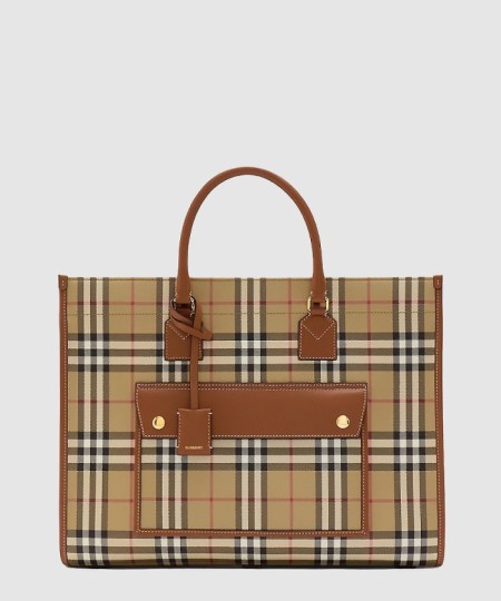 [BURBERRY-버버리]라지 프레야 토트 80975681