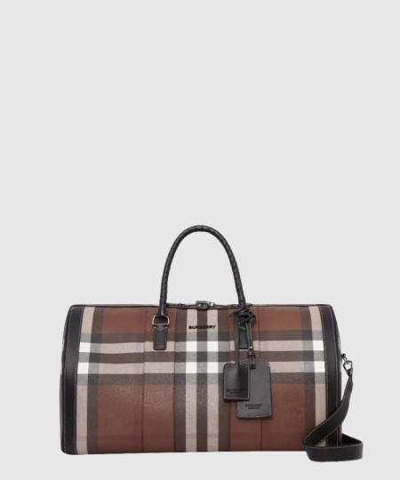 [BURBERRY-버버리]로고 디테일 체크 레더 80527731