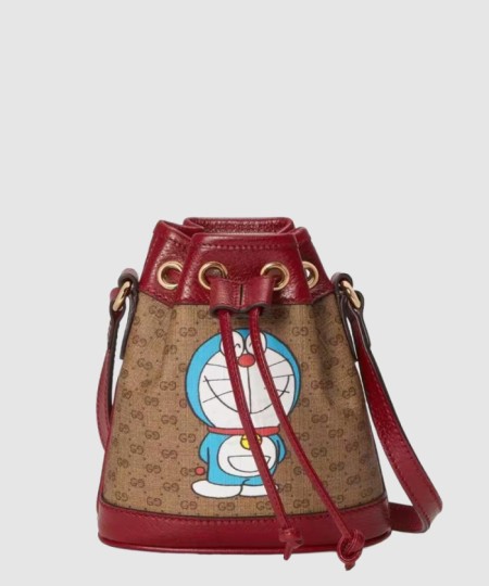 [GUCCI-구찌]GG 도라에몽 버킷백 미니 숄더백 647801