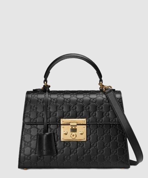 [GUCCI-구찌]패드락 GG 수프림 탑핸들백 453188