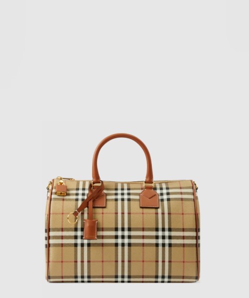 [BURBERRY-버버리]미디엄 체크 볼링백 80713551