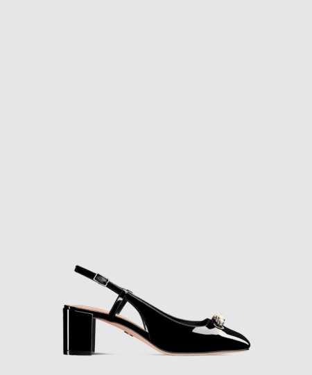 [DIOR-디올]Paris 슬링백 펌프스 KDV34