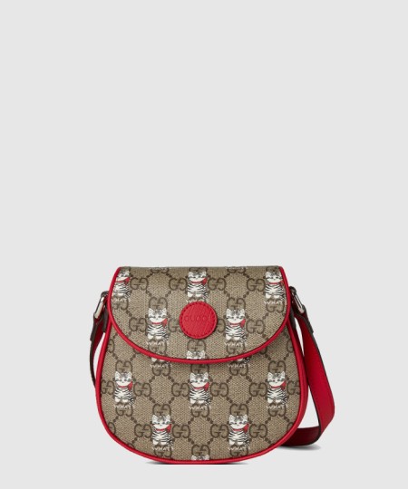 [GUCCI-구찌]아동 프린트 GG 숄더백 814014