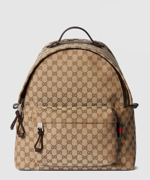 [GUCCI-구찌]웹(Web) 디테일의 미디엄 GG 백팩 824624