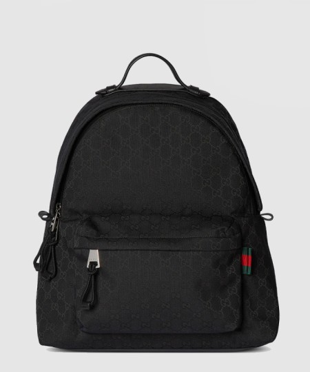 [GUCCI-구찌]웹(Web) 디테일의 미디엄 GG 백팩 824624