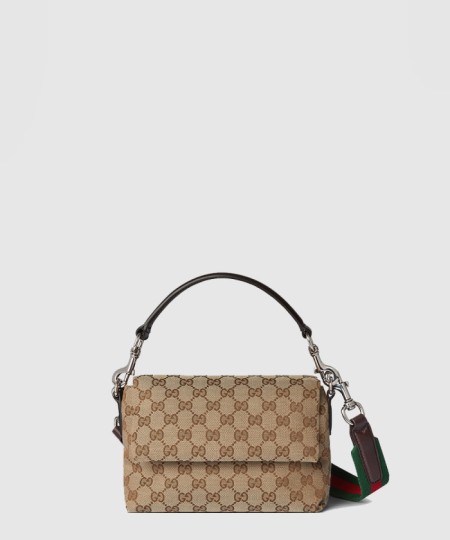 [GUCCI-구찌]웹 디테일의 스몰 GG 크로스백 821617
