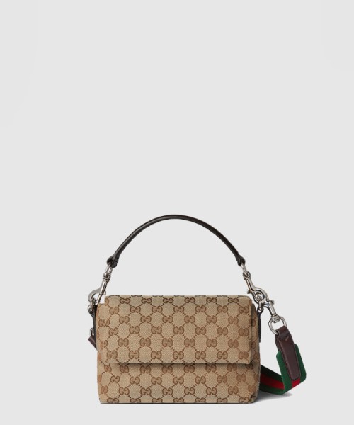 [GUCCI-구찌]웹 디테일의 스몰 GG 크로스백 821617