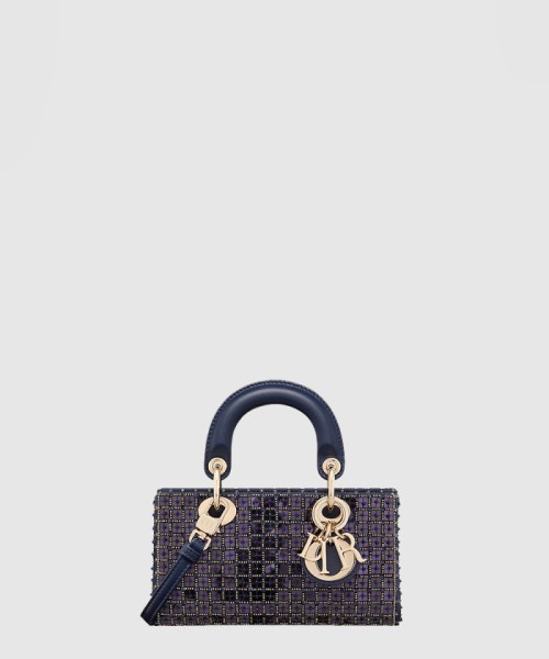 [DIOR-디올]레이디 디조이백 램스킨 마이크로 S0910