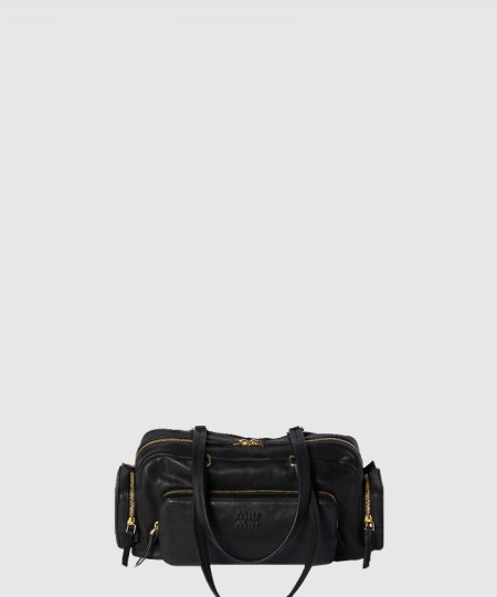 [MIUMIU-미우미우]워싱 나파 가죽 포켓백 5BB175