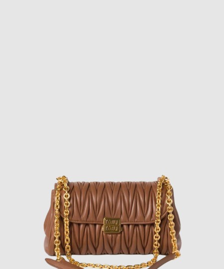 [MIUMIU-미우미우]레더 숄더백 5BD266