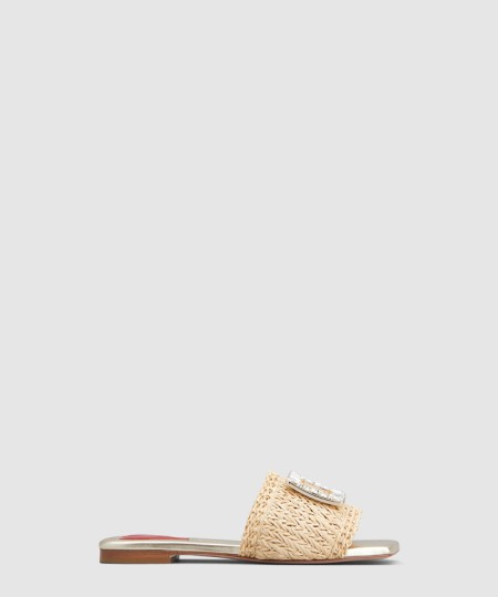 [ROGER VIVIER-로저비비에]장식 슬립온 샌들 6703