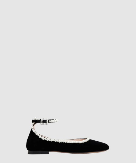 [ROGER VIVIER-로저비비에]펄 소프트 볼 플랫 슈즈 7434