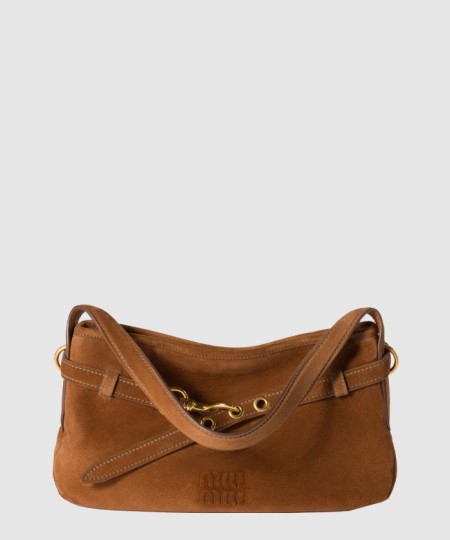 [MIUMIU-미우미우]스웨이드 아방뛰르백 5BC182